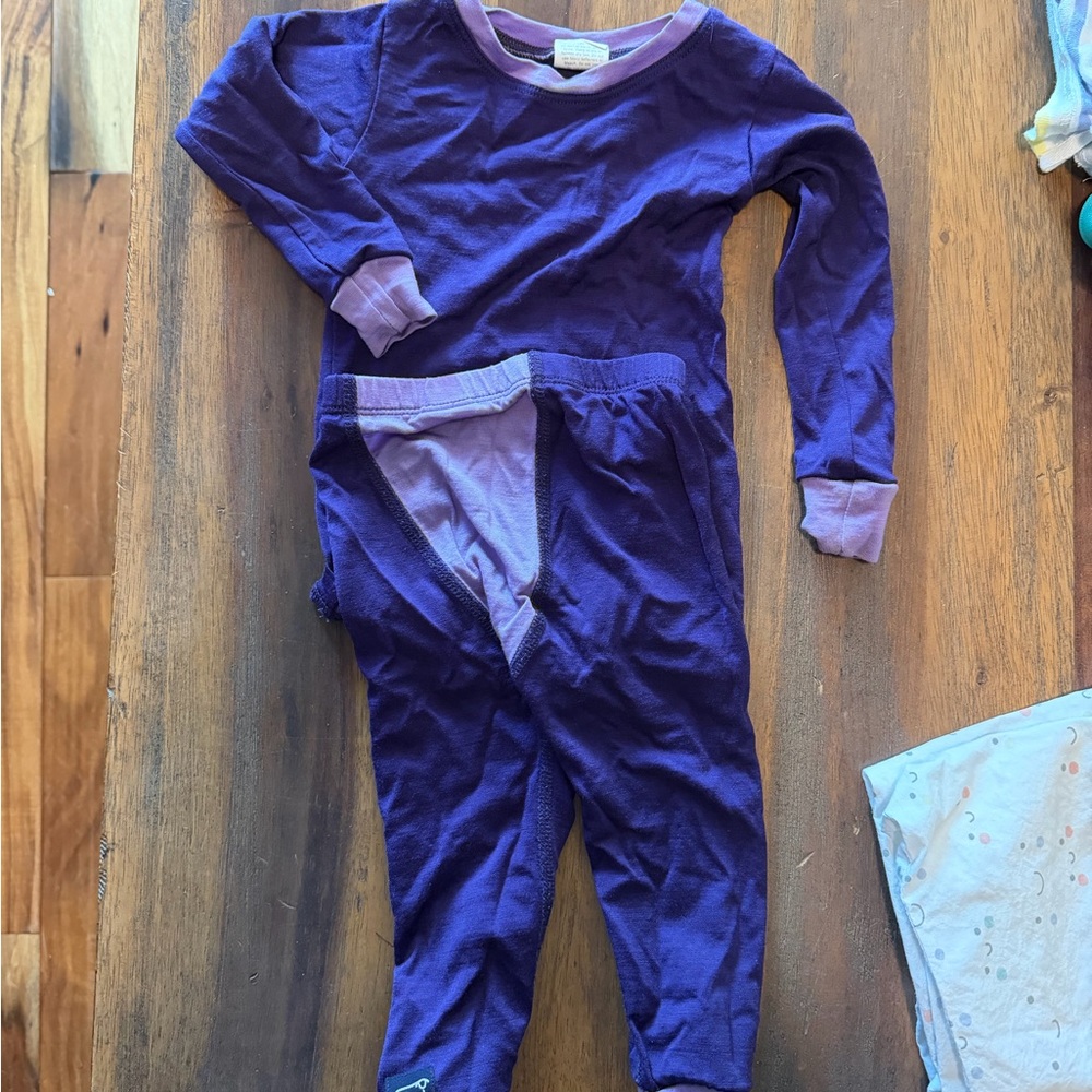 Kids Purple Matching Set